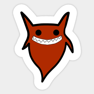 devil ghost cool Sticker